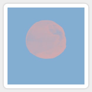 Pink Moon Sticker